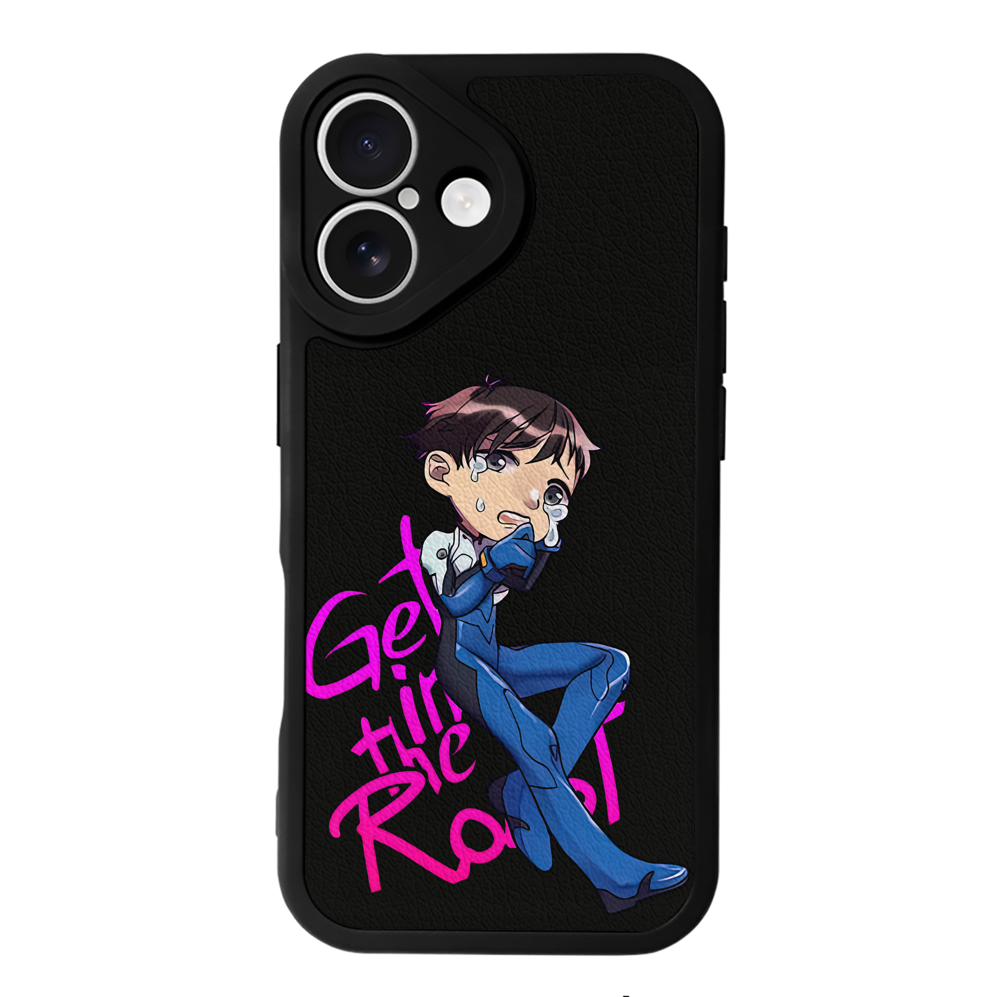 （画像用） EVA 新世紀エヴァンゲリオン 【iPhone 16シリーズ対応】シリコンスマホケース（レザー調） 材質：シリコン